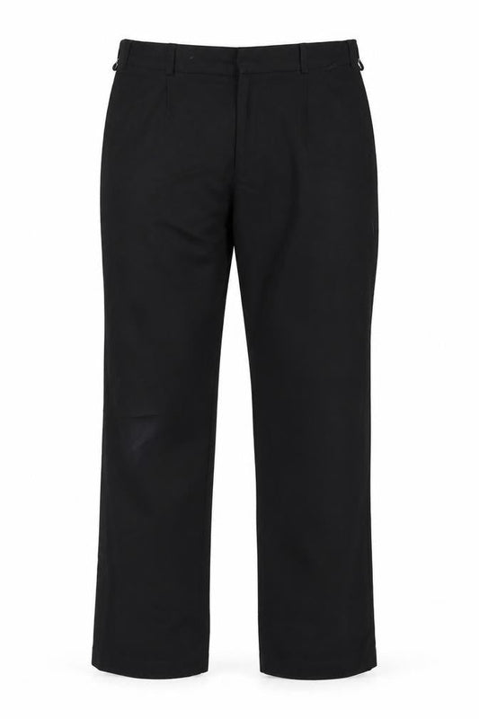 Mens UK Size 34 in Dimensions Regular Fit  Black Trousers