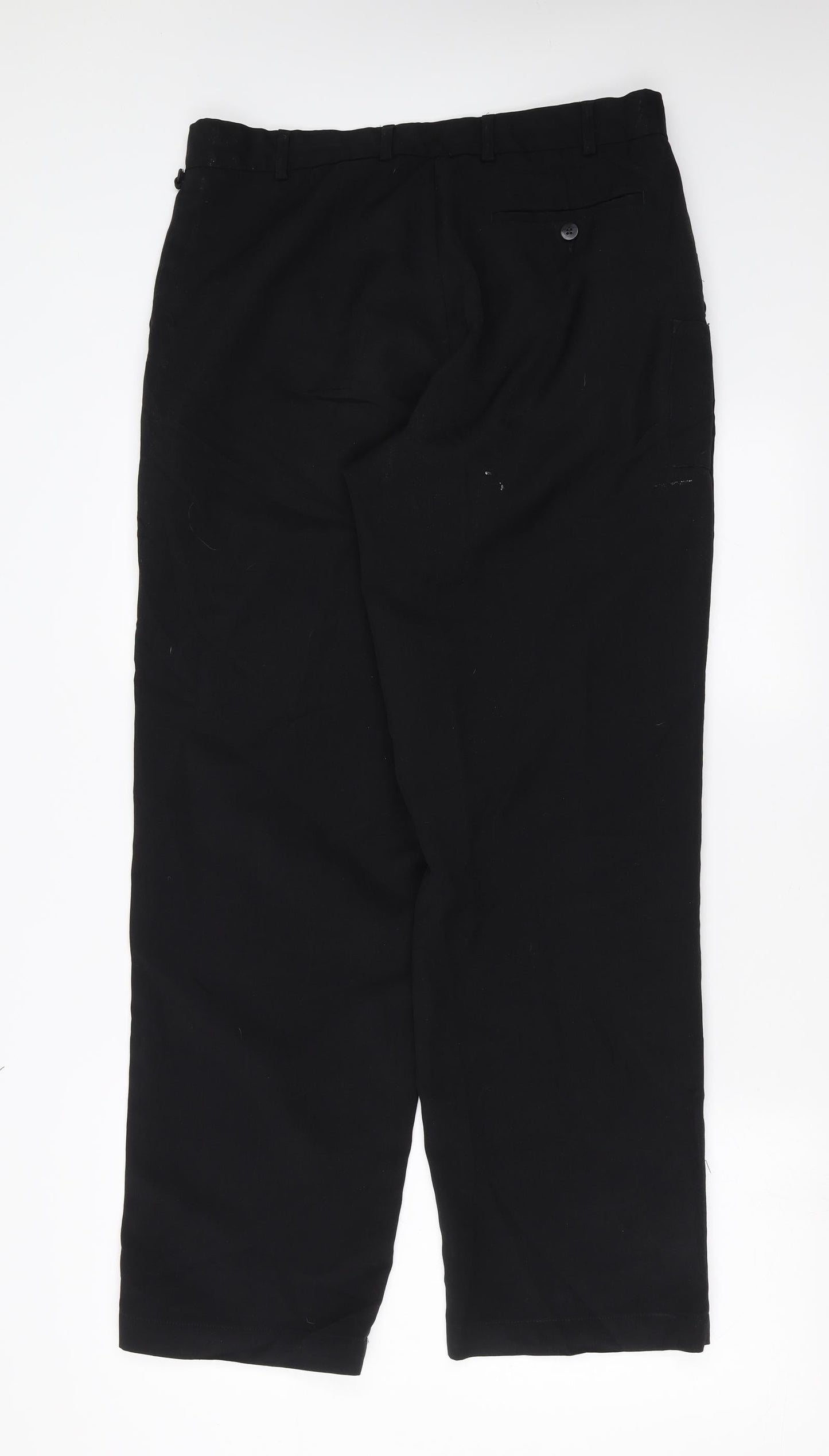 Dimensions Mens Black   Trousers  Size 34 in L31 in