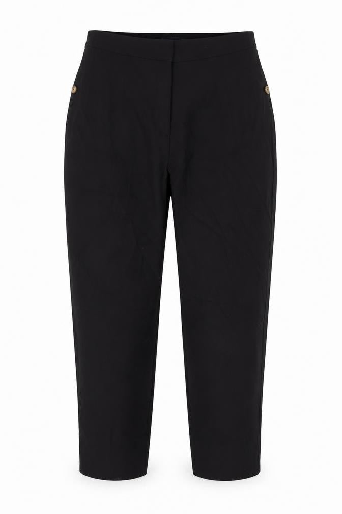 Marks & Spencer Womens Black   Trousers  Size 14 L26 in