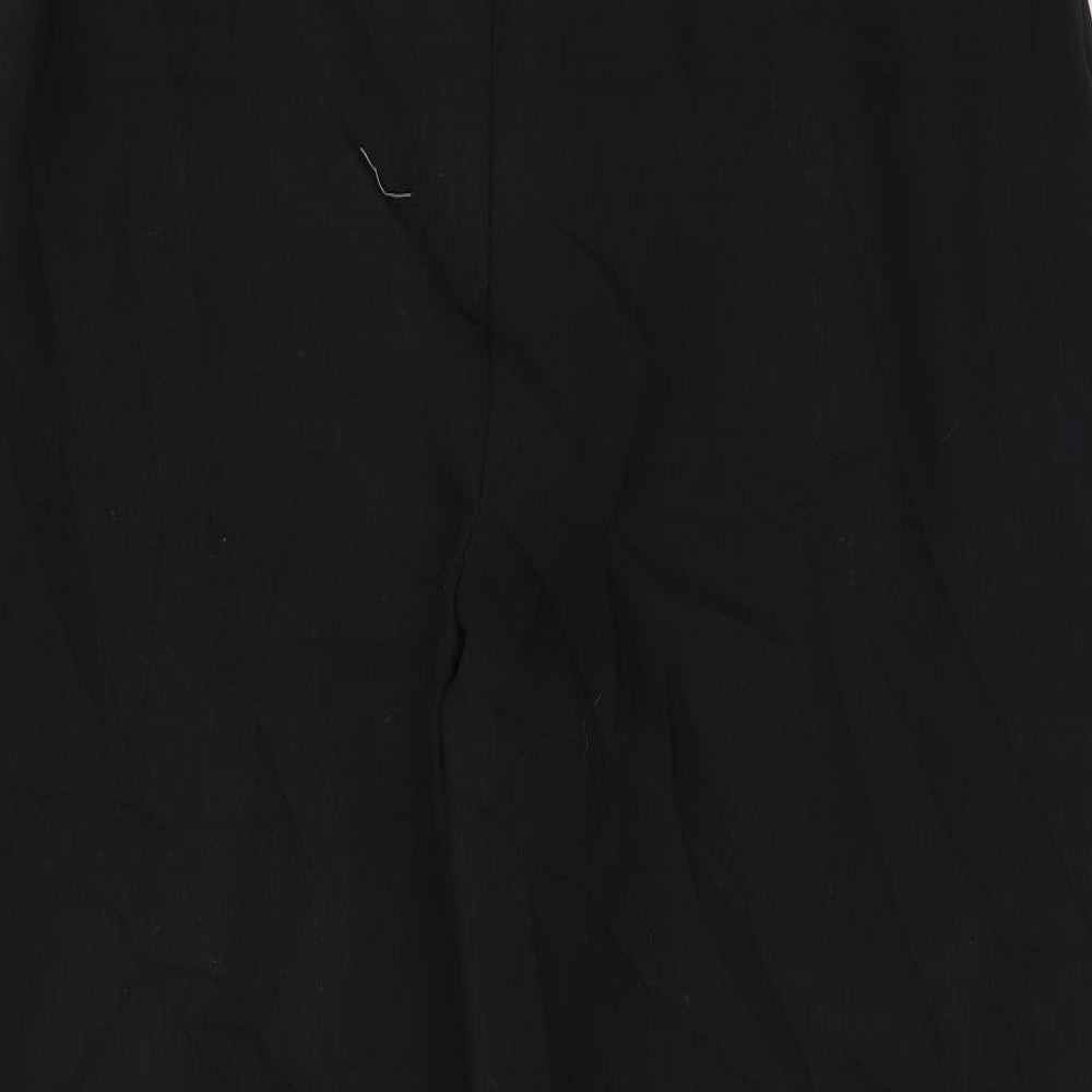 Womens UK Size 14 Marks and Spencer Regular Fit  Black Trousers
