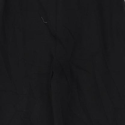 Womens UK Size 14 Marks and Spencer Regular Fit  Black Trousers