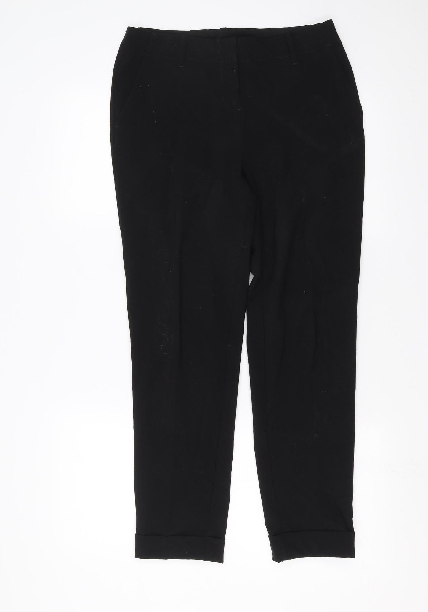 Sainsburys  Womens Black   Trousers  Size 10 L27 in