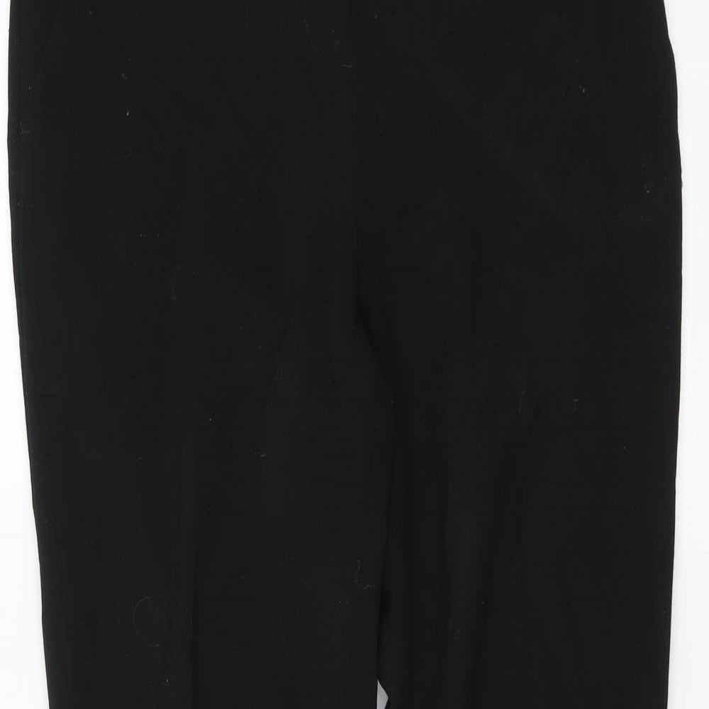 Sainsburys  Womens Black   Trousers  Size 10 L27 in