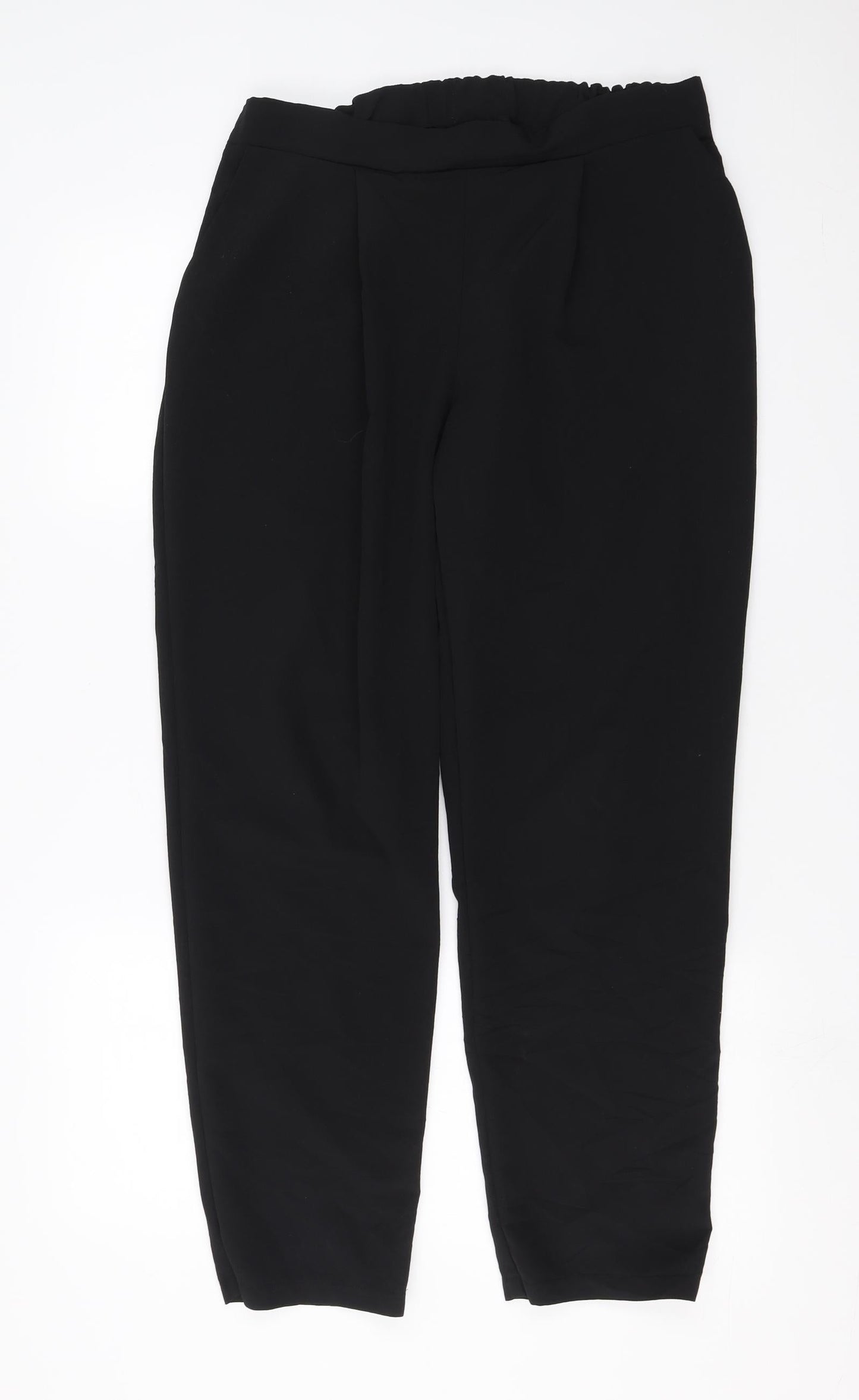 Arte Womens Black   Trousers  Size 14 L29 in