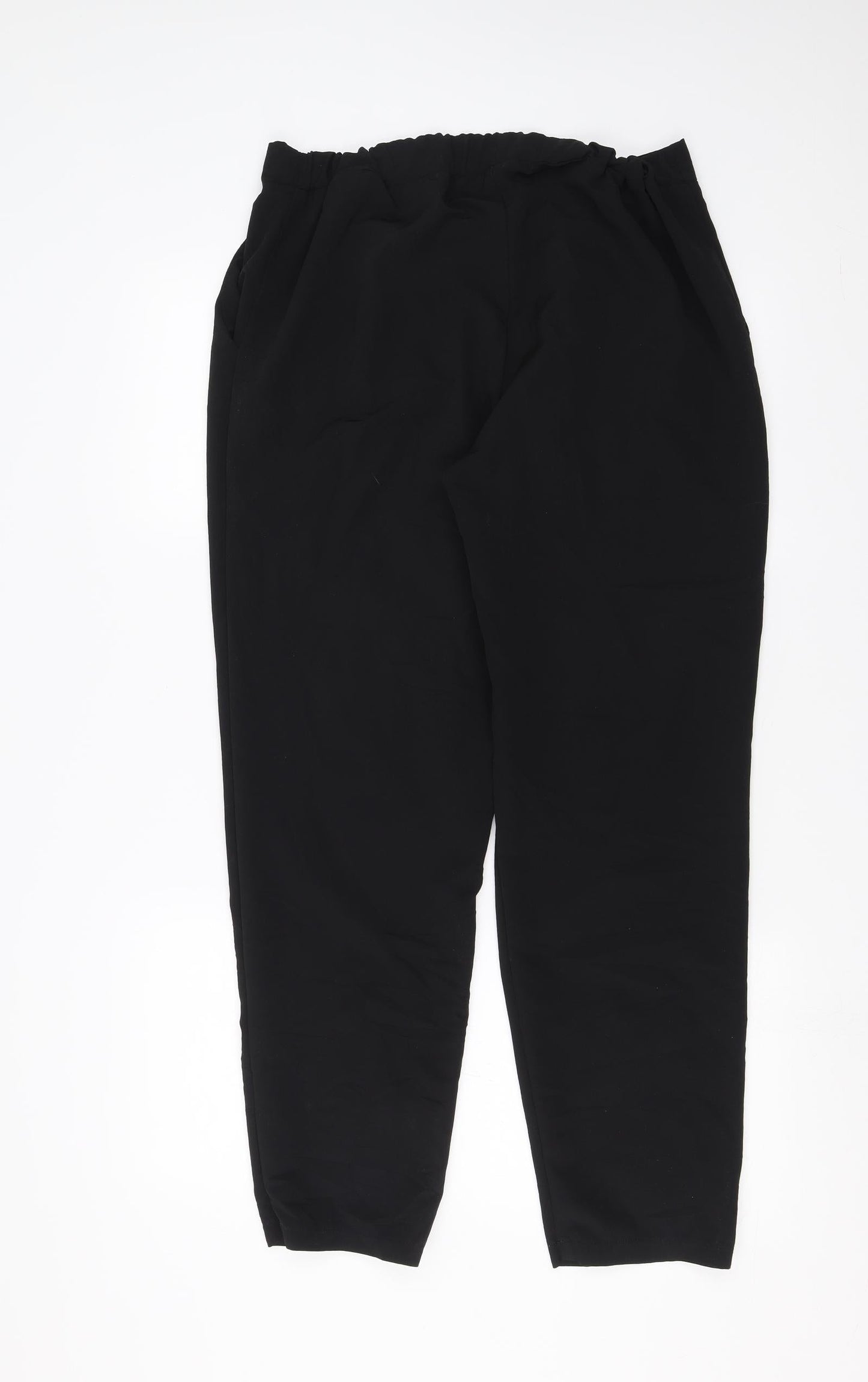 Arte Womens Black   Trousers  Size 14 L29 in