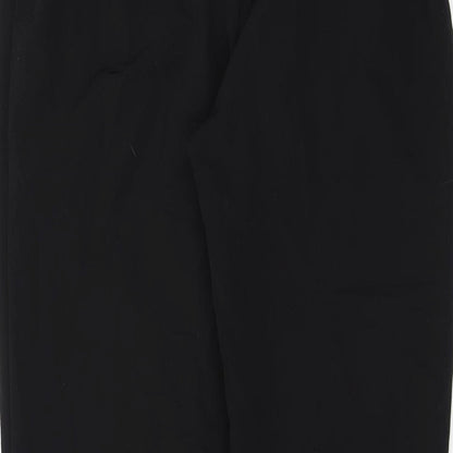 Arte Womens Black   Trousers  Size 14 L29 in