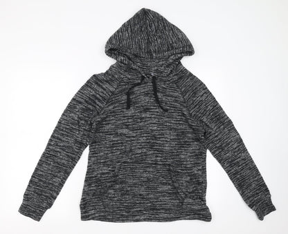 Womens UK Size L FOREVER 21 Grey Pullover Hoodie