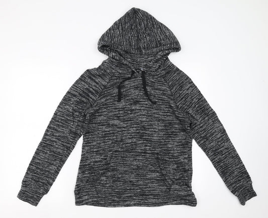 Womens UK Size L FOREVER 21 Grey Pullover Hoodie