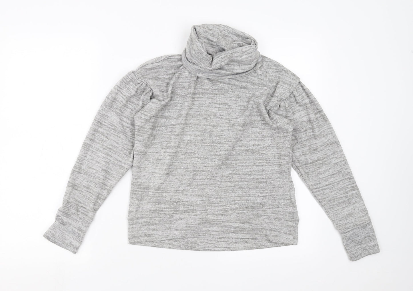 Matalan Girls Grey   Pullover Jumper Size 10-11 Years