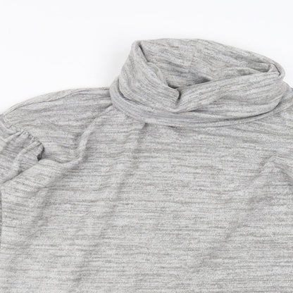 Matalan Girls Grey   Pullover Jumper Size 10-11 Years