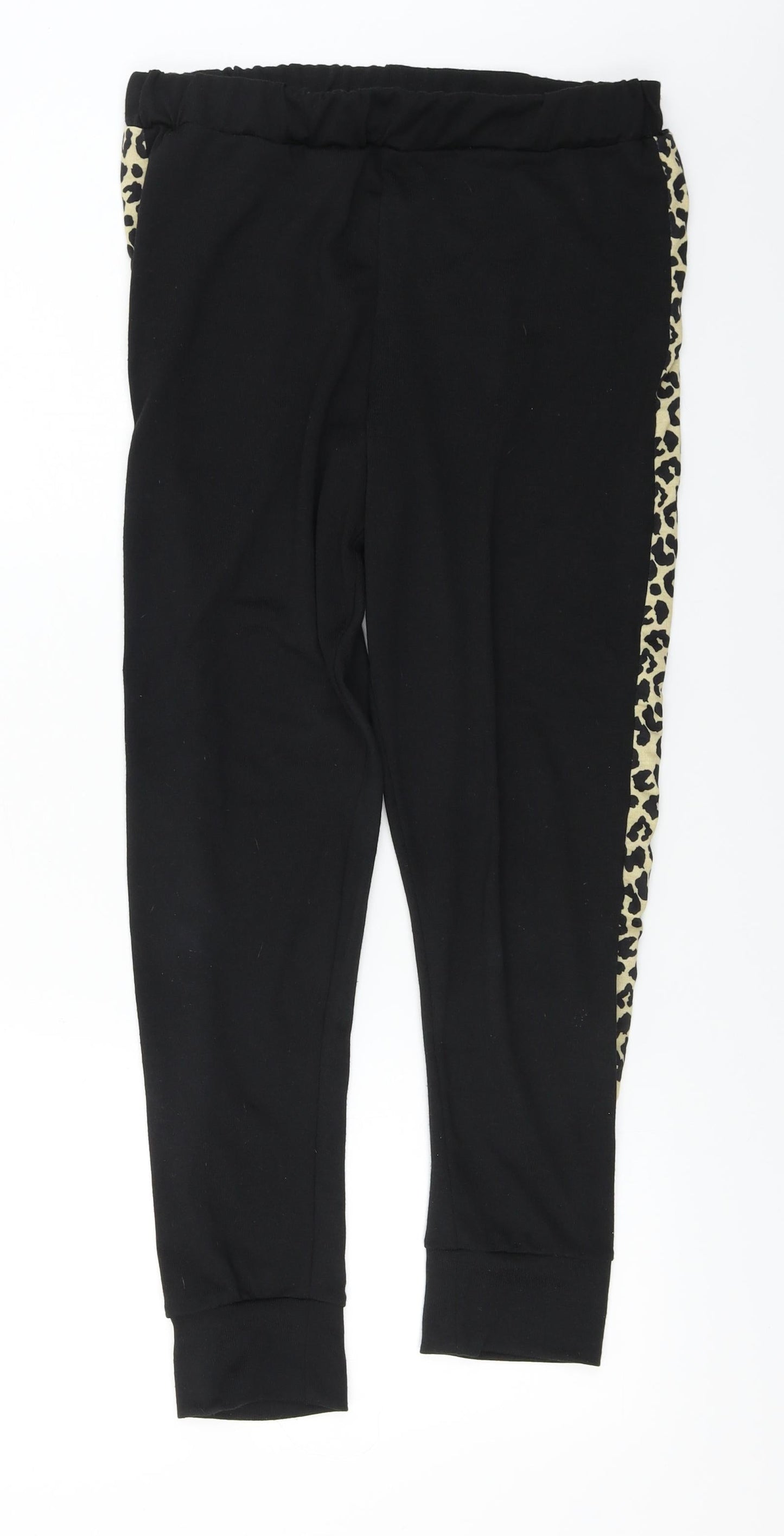 Studio Womens Black   Sweatpants Trousers Size 12 L22 in