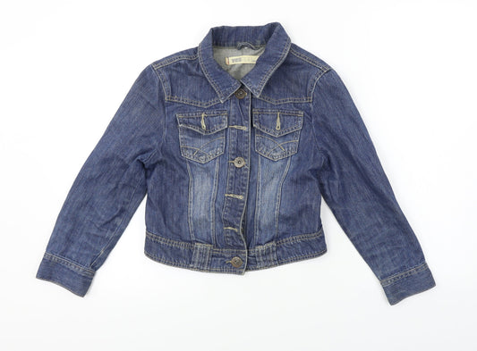 New Look  Womens Blue   Jacket Coat Size 10