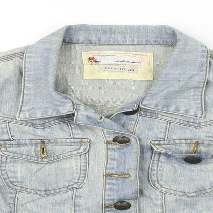 New Look  Womens Blue   Jacket Coat Size 10