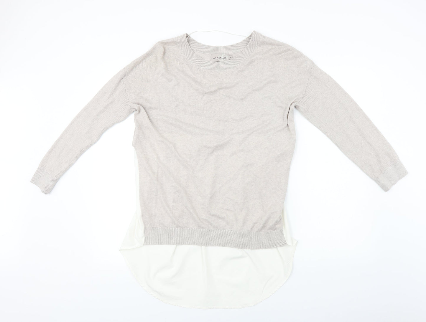 Womens UK Size XL Amaryllis Beige Pullover Jumper
