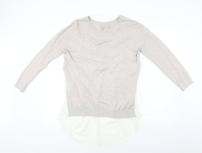Womens UK Size XL Amaryllis Beige Pullover Jumper