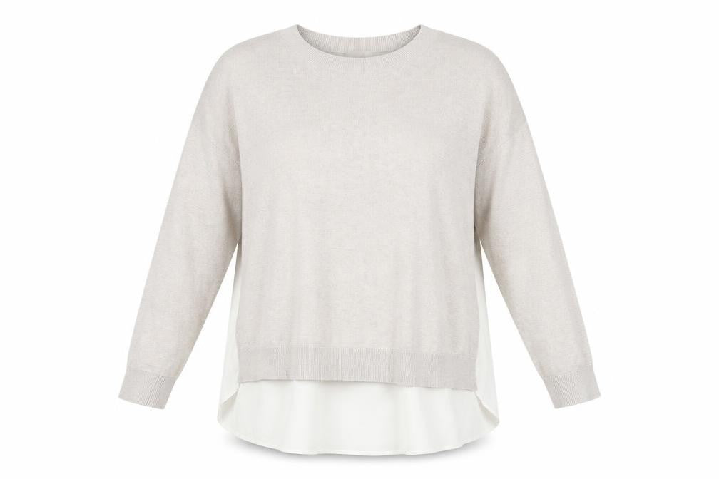 Womens UK Size XL Amaryllis Beige Pullover Jumper