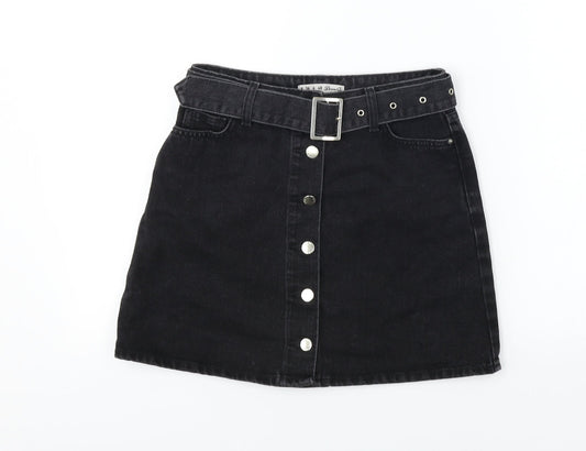 Womens UK Size 8 denim co A-Line  Skirt