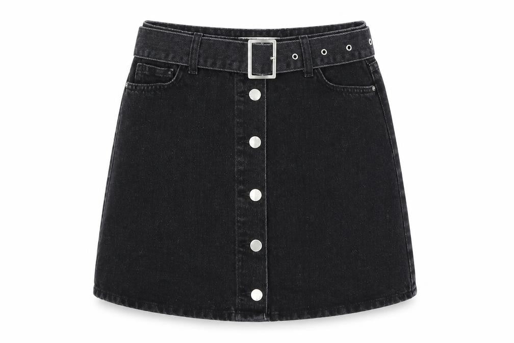 Womens UK Size 8 denim co A-Line  Skirt