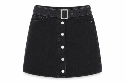 Womens UK Size 8 denim co A-Line  Skirt