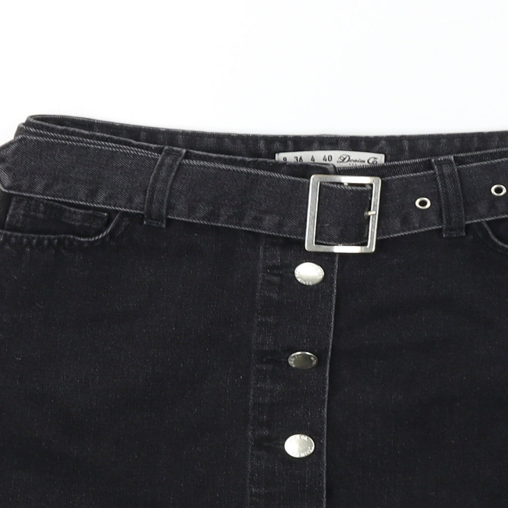 Womens UK Size 8 denim co A-Line  Skirt