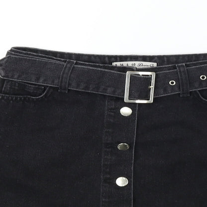 Womens UK Size 8 denim co A-Line  Skirt