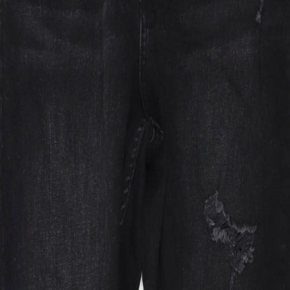 DENIM  Womens Black   Straight Jeans Size 8 L25 in