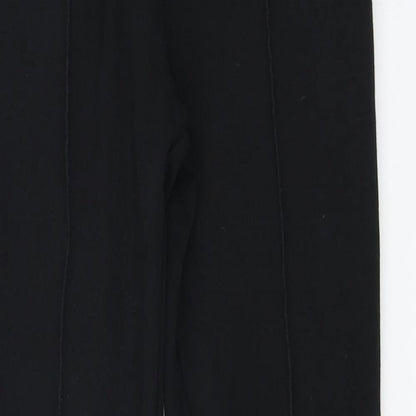 Womens UK Size S H&M Regular Fit  Black Trousers