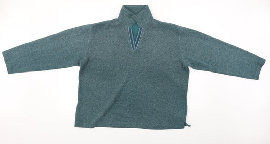 Womens UK Size L Bonmarché Green Pullover Jumper