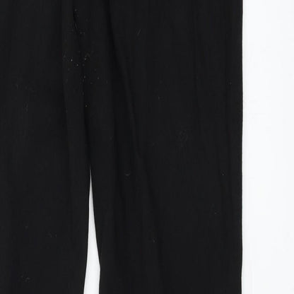 Womens UK Size 10 Marks and Spencer Regular Fit  Black Trousers