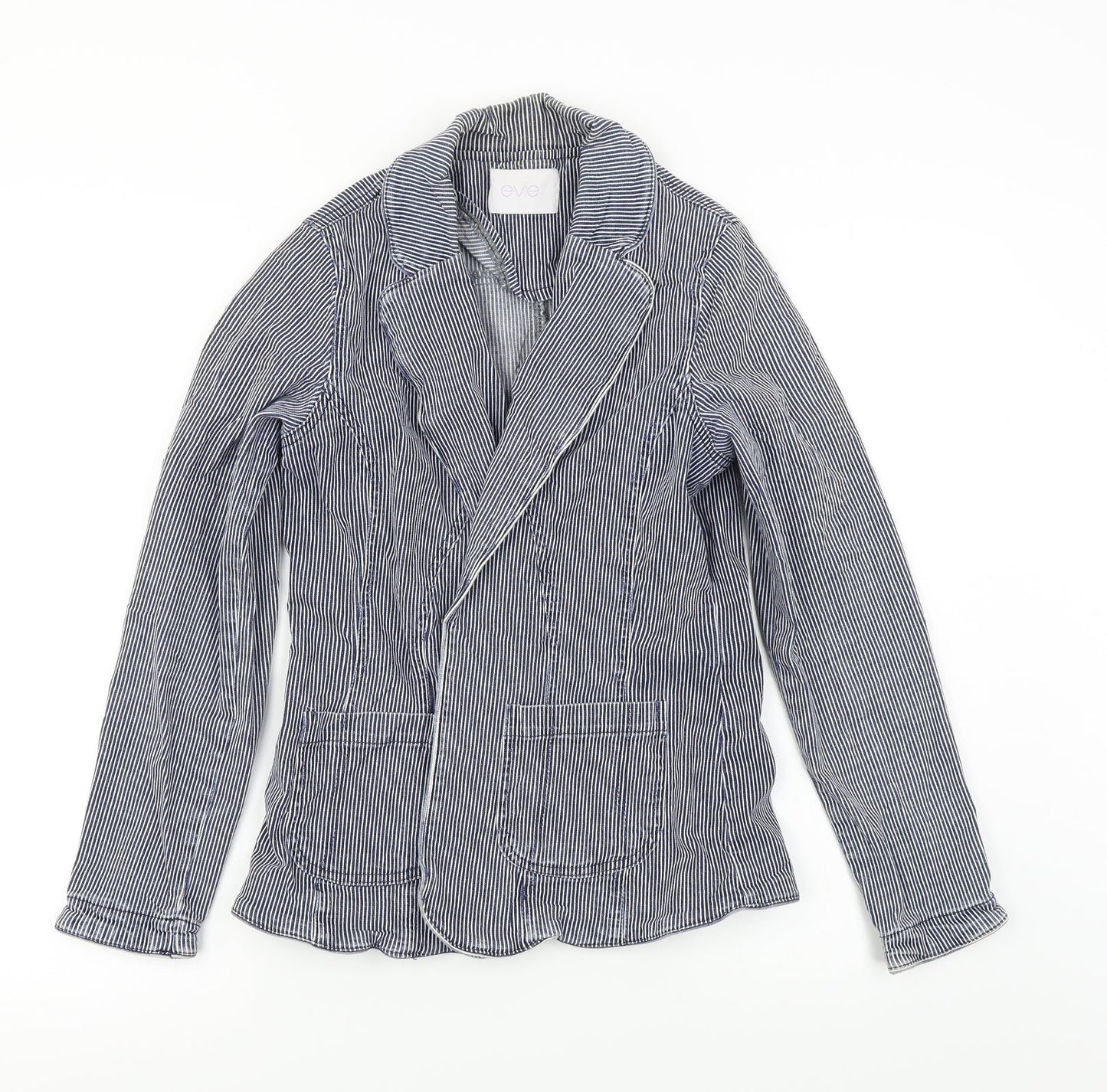 Womens UK Size 10 EVIE Blue Jacket