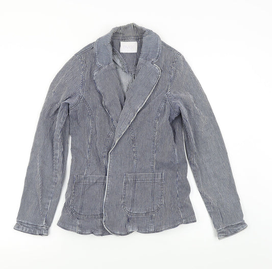 Womens UK Size 10 EVIE Blue Jacket