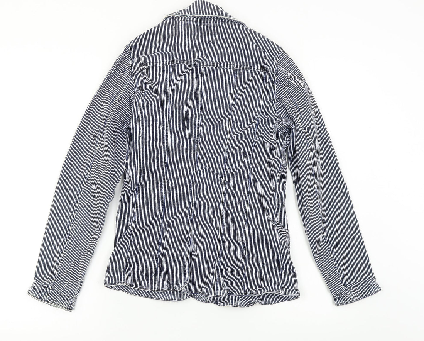 Womens UK Size 10 EVIE Blue Jacket