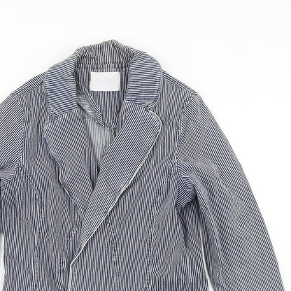 Womens UK Size 10 EVIE Blue Jacket