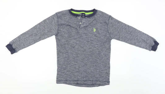 us polo Boys Blue   Pullover Jumper Size S