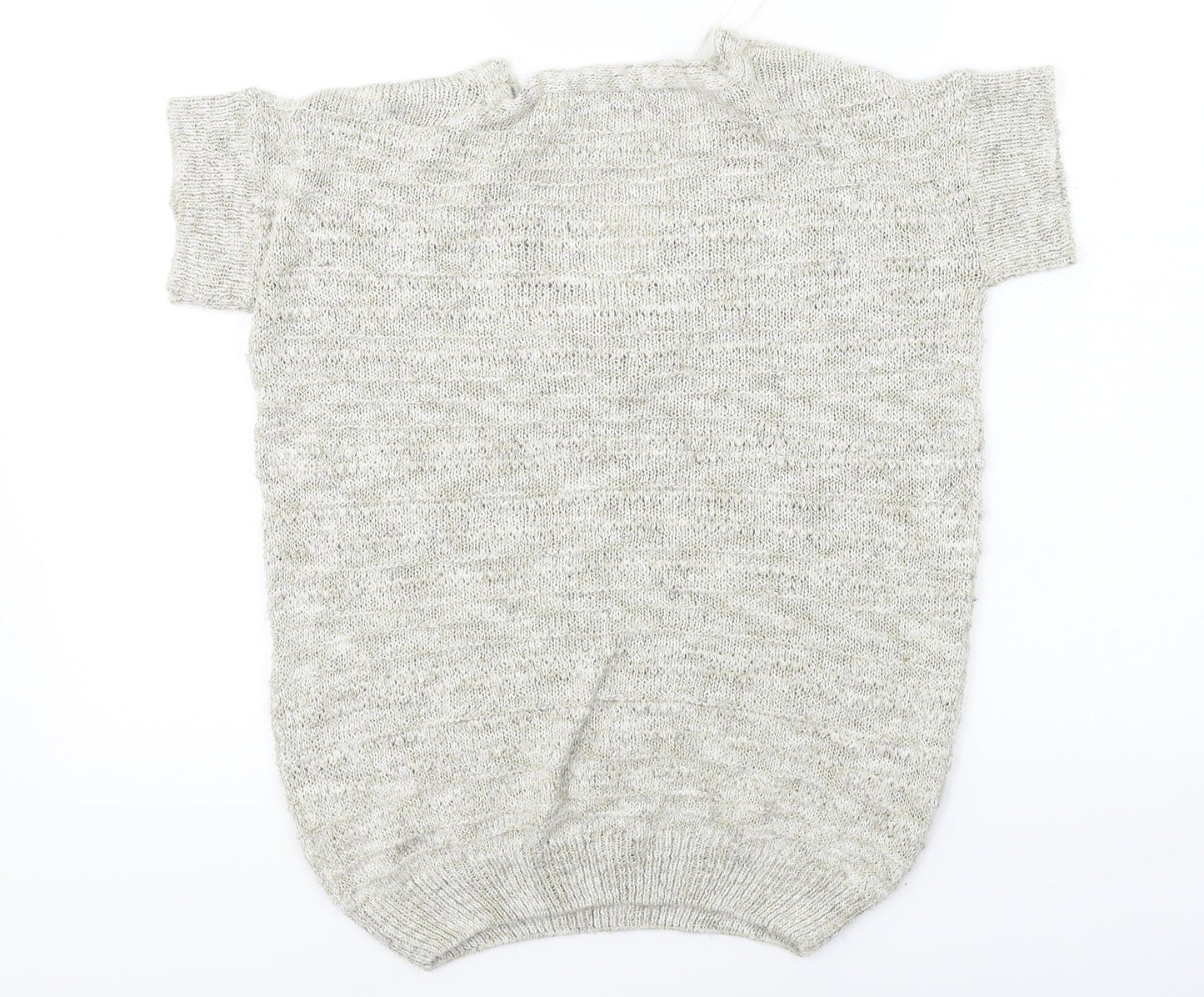 Womens UK Size M Marks and Spencer Beige Pullover Jumper