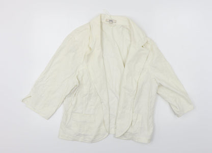Womens UK Size 18 Classic Silver Jacket