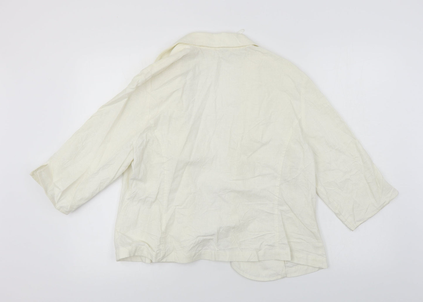 Womens UK Size 18 Classic Silver Jacket