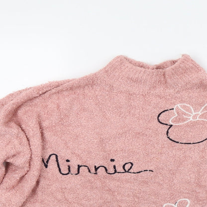 Primark Womens Pink  Knit Pullover Jumper Size 14  - Minnie