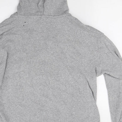 Topshop Womens Grey   Pullover Hoodie Size 8  - Lady Garden