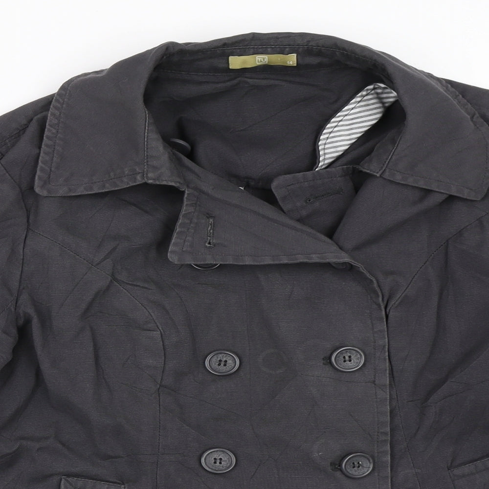 TU Womens Grey   Jacket  Size 14