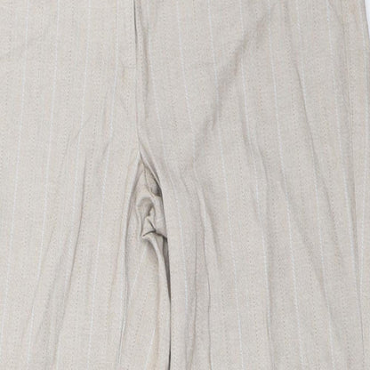 Womens UK Size 18 Marks and Spencer Regular Fit  Beige Trousers