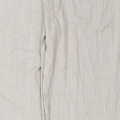 Womens UK Size 18 Marks and Spencer Regular Fit  Beige Trousers