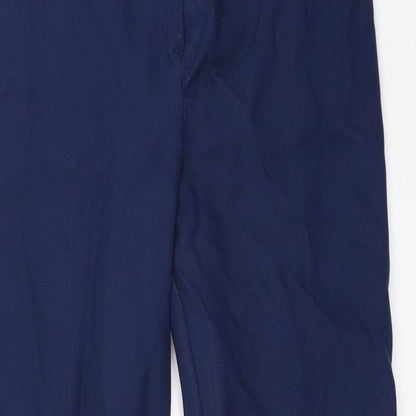 Womens UK Size 14 Preworn Regular Fit  Blue Trousers