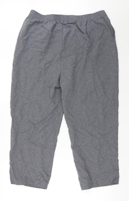 Bonmarché Womens Grey   Trousers  Size 18 L25 in