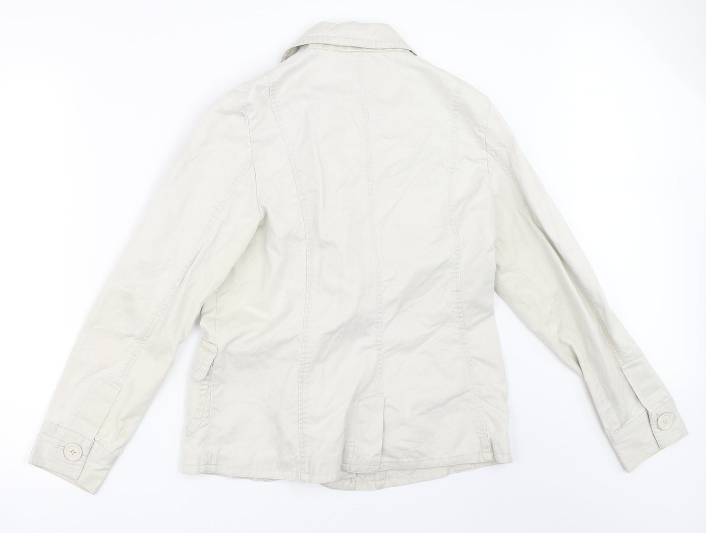 Womens UK Size 12 BHS Beige Jacket