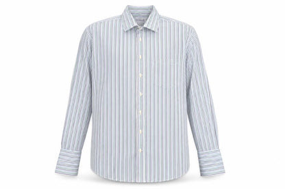 Mens UK Size 17.5 James Meade White  Button-Up Long Sleeve Casual Shirt