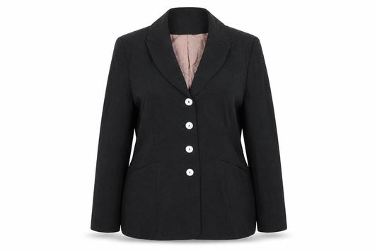 Front view of Principles women’s grey jacket blazer, size UK 14