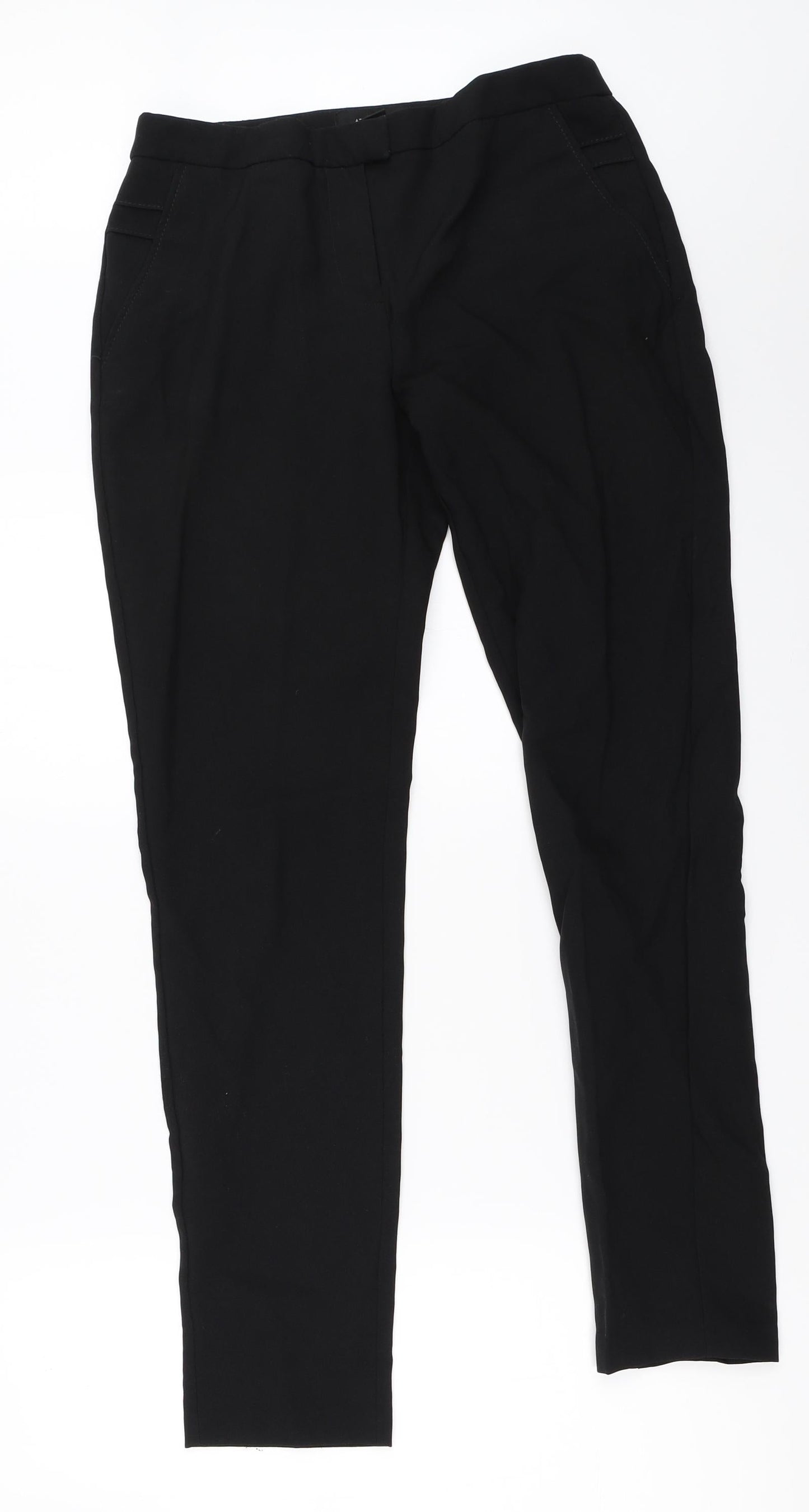 Womens UK Size 8 Atmosphere Regular Fit  Black Trousers