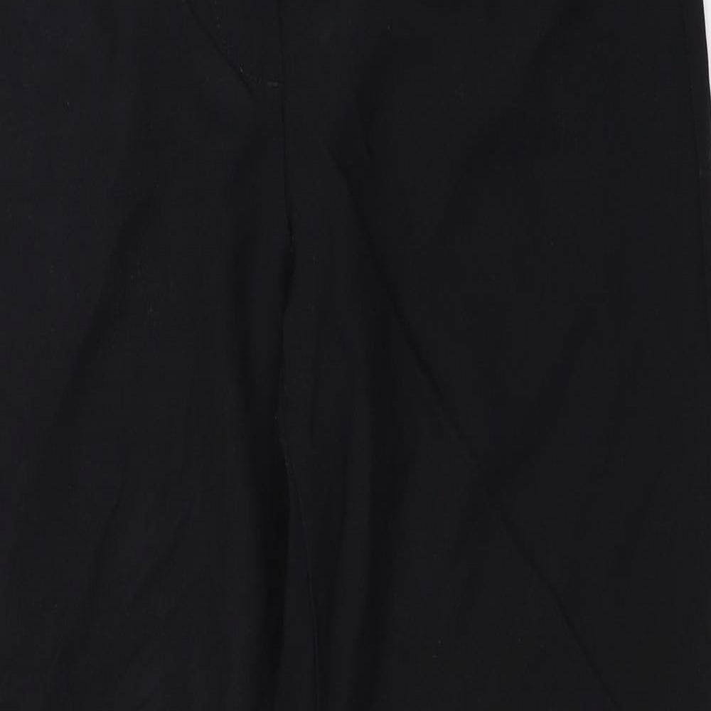 George Womens Black   Trousers  Size 12 L27 in