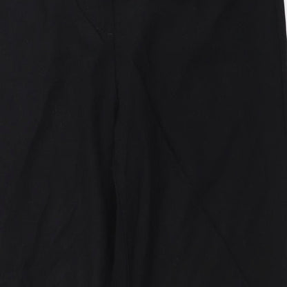 George Womens Black   Trousers  Size 12 L27 in